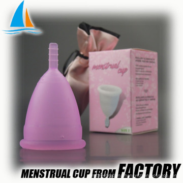 Reusable lady period feminine hygiene cup